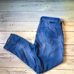 Diesel denim joggers, size 32